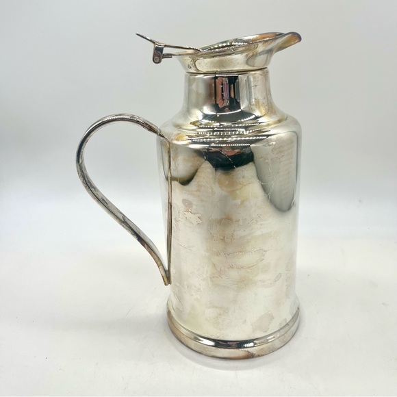 Christofle France Albi Silver-Plated Insulated Thermos (Retail $1,100) -Sold Out - Picture 1 of 9